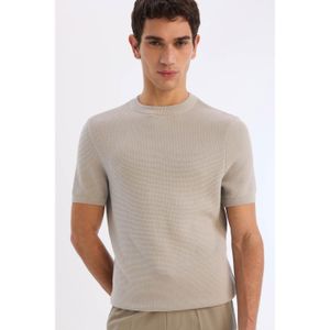 Defacto 100% Cotton Standard Fit Crew Neck Short Sleeve Knit T-Shirt