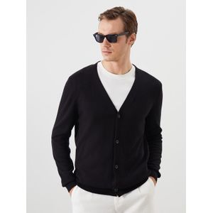 LC Waikiki Standard Fit V Neck Men's Knitwear Cardigan