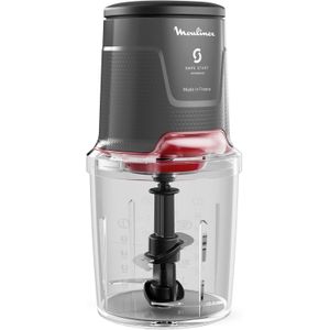Moulinex Easy Press, Electric Chopper, 500 W, 4 Sharp Blades, Safe Start Advanced Technology, AT740HF1