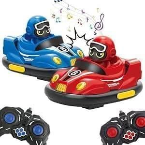 سيارة ممتصة للصدمات مع جهاز تحكم عن بعد بالصوت والضوء مع مسابقات مذهلة للغاية