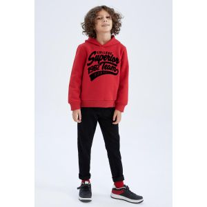 Defacto Boy Slim Fit Trousers - Black