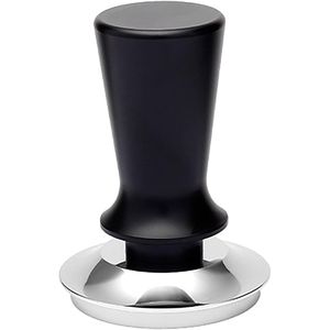 58mm Espresso Tamper, Premium Barista Coffee Tamper with Calibrated Spring Loaded - Stainless Steel Base Tamper for Espresso Machine Kit Set (Black)