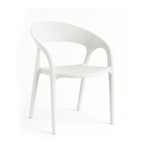 El Helal W El Negma كرسي اسباني راتان أبيض