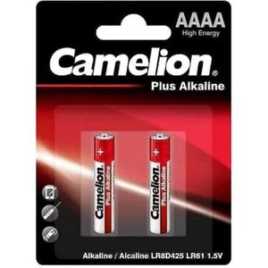 Camelion Camelion- Plus Alkaline Battery Size AAAA suitable for passive touch screen stylus pen, stone size 4A,  1.5V - 2 Pcs