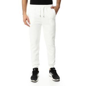 Kady Elastic Knitted Comfy Pants-white