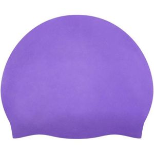 قبعة سباحة مقاومة للماء للأطفال والبالغين (1 قطعة)