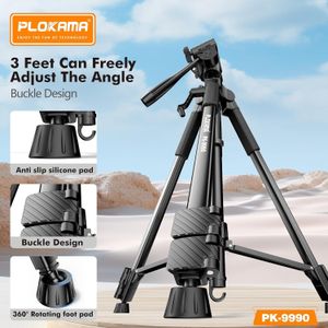 PLOKAMA حامل ثلاثي القوائم  PK-9990  طول يصل الي 180 سم