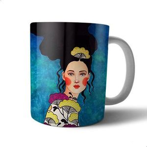 Ceramic Coffee Mug - Multi Color