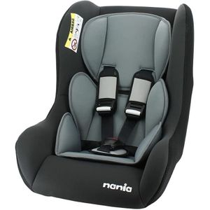 Kids Car Seat with Safety Harness – Padded & Comfortable – Grey and Black