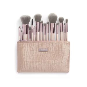 cosmetics Lavish Elegance 15 Piece Brush Set with Bag