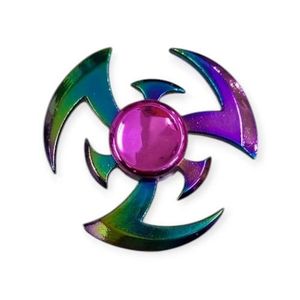 Hand Fidget Toys Colorful Fidget Spinner Gradient Color Fingertip Gyro Anti-Anxiety Kids Adult Anti Stress Relief Party Games