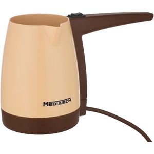 Media Tech Turkish Coffee Maker, 600W, 330ml, MT-CM10 - Beige