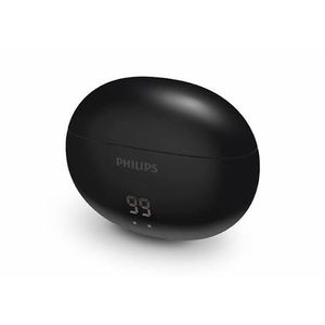 Philips TAT3559BK/97 True Wireless Earbuds – Active Noise Cancellation, Bluetooth 5.4, 10mm Drivers, 20H Playtime, AI Mic, IPX4 – Black