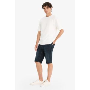 Defacto Slim Fit Slim Cut Jeans Bermuda Shorts Shorts