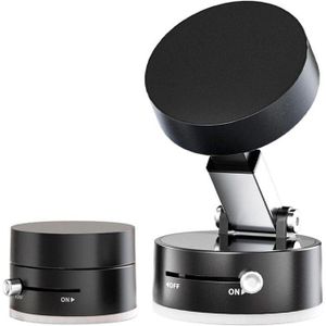 حامل هاتف مغناطيسي للسيارة مزود بتقنية شفط فراغي، يناسب جميع أنواع الهواتف