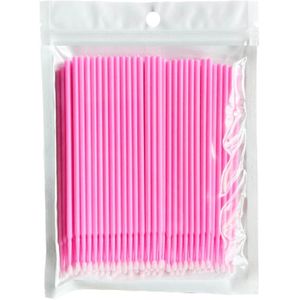 100 Pcs Micro Applicator Brushes Applicator Eye Extension Micro Make Up Mascara Brushes for Makeup, Eyelash Extensions