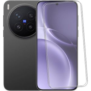 Tempered Glass for Vivo X300 Pro Screen Protector 6.78 inches,9H Hardness HD Clear Anti-Fingerprint Film 2-Pack