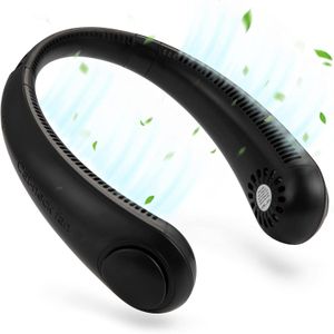 Mini Portable Bladeless Neck Fan USB Rechargeable