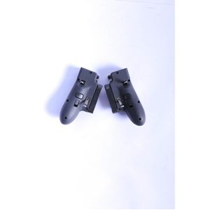 One Pair MEMO Six-Finger Super Games Trigger Joysticks For PUBG Mobile Game For Tablet For IPAD Android IOS Phone Game Gamepads black