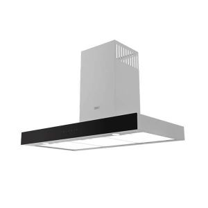Teva T90-DOK-850-IX T-Shaped Kitchen Hood, 90cm, Stainless Steel, 850 m³/h Suction Power, 4 Touch Speeds + Remote Control