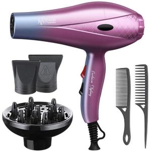Moehair مجفف شعر، 5000 واط،، 2 سرعة، 2 مستوى درجة حرارة، لون بنفسجي، موديل MO-7176