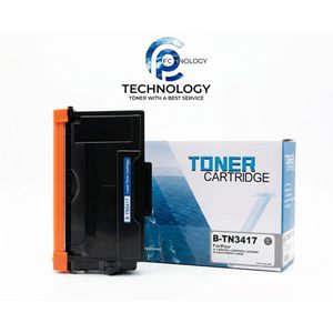 PC TECHNOLOGY خرطوشه حبر ليزر  براذر  B-TN3417 متوافق أسود - جودة عالية 3000 صفحة - Compatible TN3417