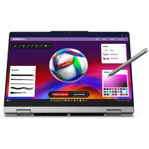 Lenovo LAPTOP IdeaPad 5 2-in-1 14IPH11, Intel Core™ Ultra 7 355, 16GB RAM, 1TB SSD, Integrated Intel® Graphics, 14" WUXGA (1920x1200) OLED Touchscreen Pen Gen 2, Win11, 2Years Warranty, 83UG002QED