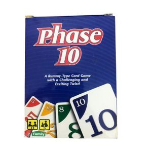 Phase 10 is a group card game