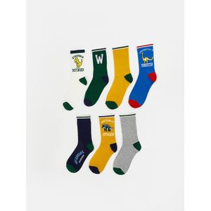 LC Waikiki Patterned Boy's Ankle Socks 7 Pack