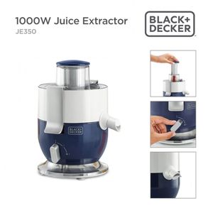 Black & Decker Juice Extractor, 450 Watt - JE 55, Best price in Egypt