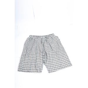 Men's black and gray striped shorts, 4xl 4XL