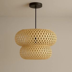 TBS مصباح سقف بوهو بامبو - 50CM/40CM