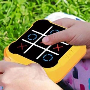 Tic-Tac-Toe Game Electronic Trouble Board Games Set Portable Indoor Party Gifts Puzzle Toy for Children