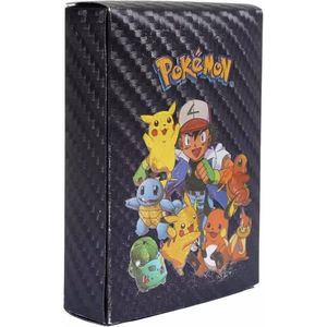 Pokemon 55 Black Cards Collection in Spanish withV, VMAX, DX, GX and EX Cards High Power Cards