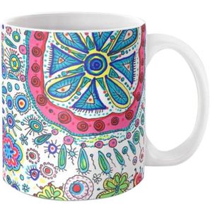 مج سراميك من أي برينت - متعدد الألوان