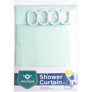 Water Proof Shower Curtain Water Repellent Easy Installation (Bstage)