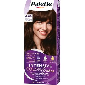 Palette صبغة سيمي كيت 60-4   بني متوسط لامع  50 مللي