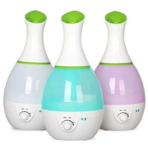 فواحة كهربائية مرطب هواء للغرفة، 2.4 لتر فواحه مرطب بالموجات فوق الصوتية/موزع الزيوت العطرية