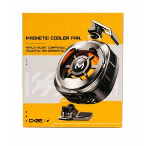 CX06 Magnetic Mobile Cooler, Silent and Powerful Cooling Fan for Smartphones