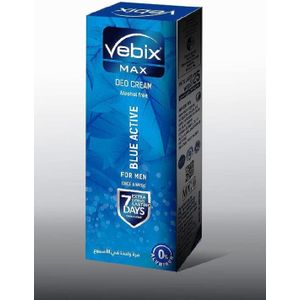 Vebix كريم مزيل العرق فيبكس اكتيف، لون ازرق، 25 جرام خصم 15٪)