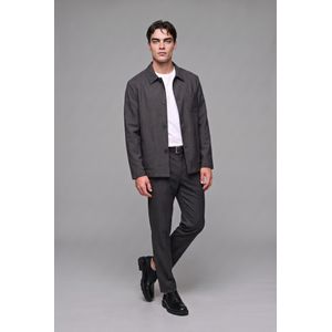 Defacto Regular Fit Classic with Pockets Straight Leg Mid-Rise Trousers