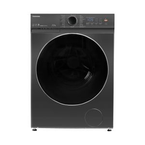 Toshiba توشيبا غسالة ملابس اوتوماتيك، 8.5 كيلو، 1400 لفة/د، انفرتر، بخار، TW-T21BU95UWEG(MG) - رمادي