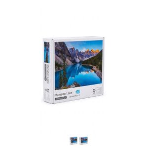 1000pcs Menglian Lake Jigsaw Puzzle 70x50cm Cardboard Rectangle White for Adult Le