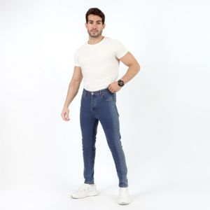 DieselX JEANS بنطلون جينز ديسيل إكس للرجال باللون الأزرق - تصميم ضيق