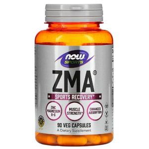 Now Foods ZMA 90 Capsules 45 Servings - Advanced Sleep Recovery, Testosterone & Muscle Relaxation Support Matrix - Non-GMO & Gluten-Free