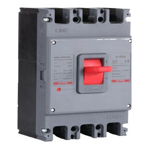 Himel قاطع MCCB ثلاثي – قاطع قدرة 63 أمبير (25KA)  (Molded Case Circuit Breaker) لحماية المحركات ولوحات التوزيع الصناعية
