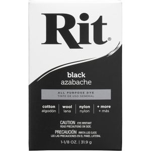 Rit Black Purpose Powder Dye, 1-1/8 oz