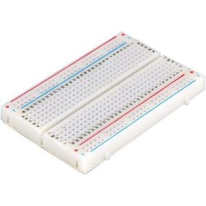 Mtm Mini 400 Tie-Point Solderless Breadboard – Compact Half-Size Prototyping PCB for Arduino, Raspberry Pi, and DIY Electronics