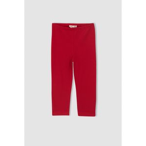 Defacto Girl Capri Length Leggings - Red