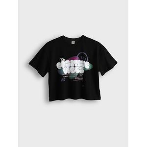 LC Waikiki Crew Neck Printed Girl's T-Shirt